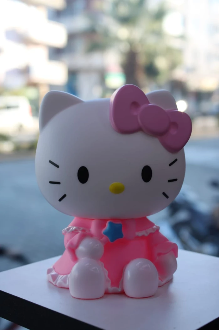 Sevimli Hello Kitty Figürlü Kumbara - Karen Aksesuar