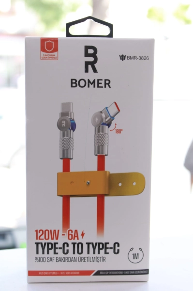 #BMR-38266 - BMR 120W Typce Typce Döner Başlıklı Kablo