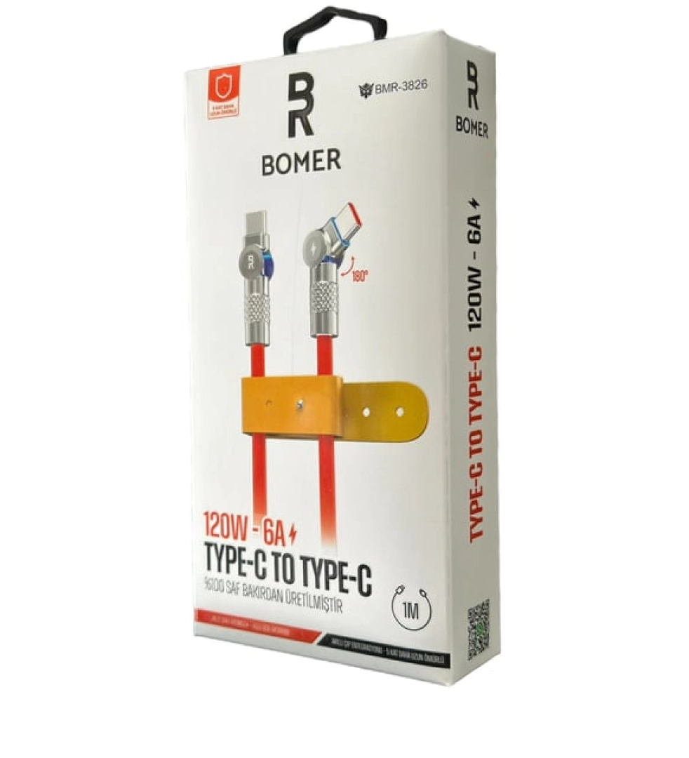 #111 - BMR 120W Typce Typce Döner Başlıklı Kablo