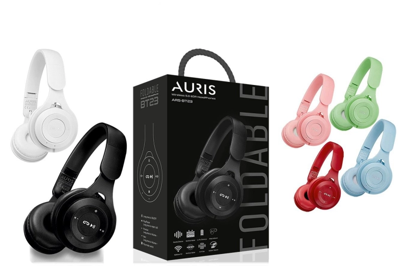 #ARS-BT23 - Auris ARS-BT23 Kulak Üstü Bluetooth Kulaklık